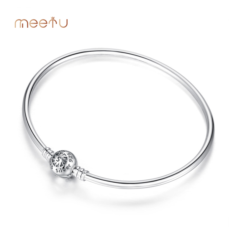 925 Sterling Silver Meet U Jewelry Charms Bangles 4