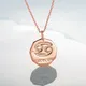 Meetu Jewelry 42cm Letter E Pendan 3