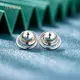Long Silver Earrings Guangzhou - - Meetu Jewelry 2