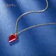 Meetu Jewelry Brand 4.0ct 1.0cm*1.3cm Red Agate Ruyi Pendant Meetu Jewelry Factory 2