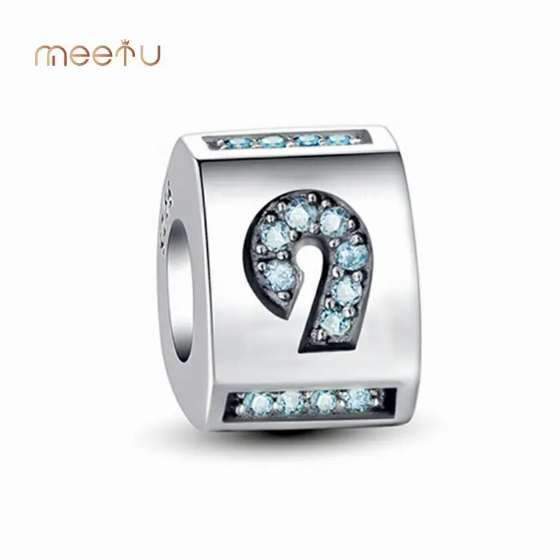 Charm Bead 925 Silver MTSC7142 Charm Bead Meetu Jewelry Meetu Jewelry Brand 1