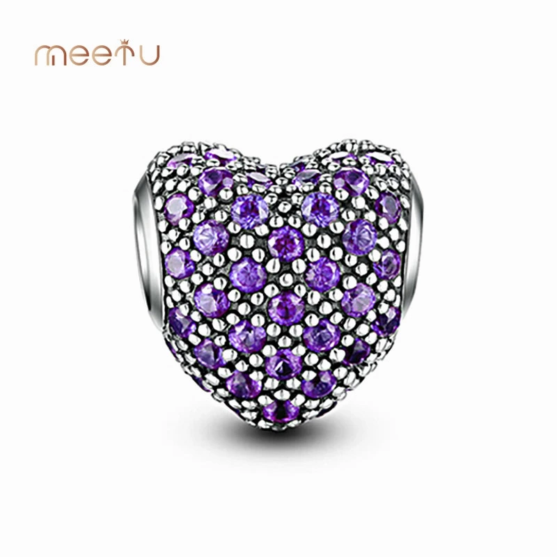 Ishlab chiqaruvchilar zargarlik buyumlari shifobaxsh Sterling Silver Heart Charms 1