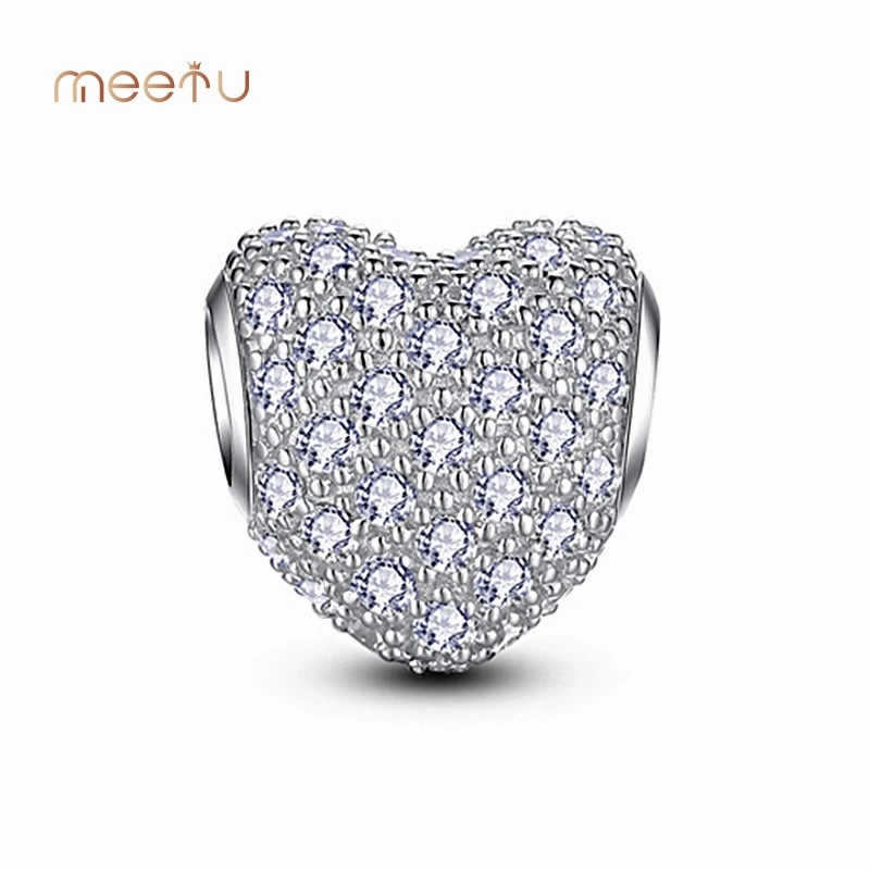 Kaihanga Ritenga Hiriwa Maama Zircon Heart Charm Bracelet 1