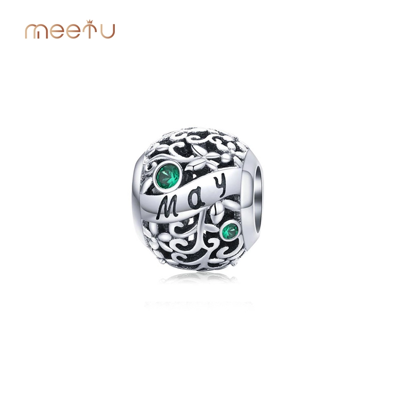 Quality Sterling Silver Jewelry May Birthstone Charms & Pendants 1