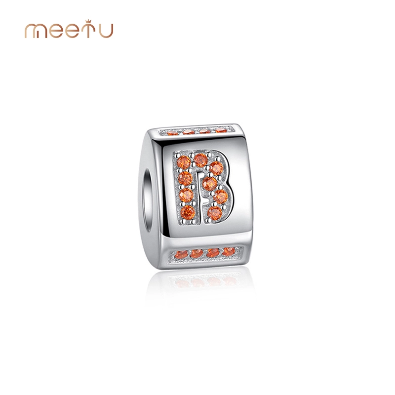 Fine Jewelry Manufacturers  B Initial Pendant Charms 26 Alphabet 1