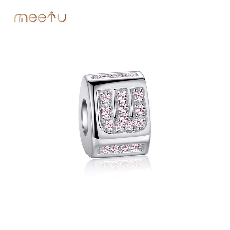 MeetuJewelry मा आभूषण निर्माता पत्र W पेन्डन्ट 26 वर्णमाला 1