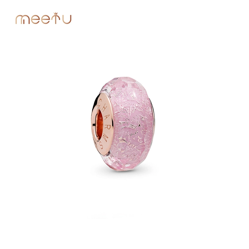 Shop Special Rose Gold Texture Lampwork Charm Beads Wholesale 1