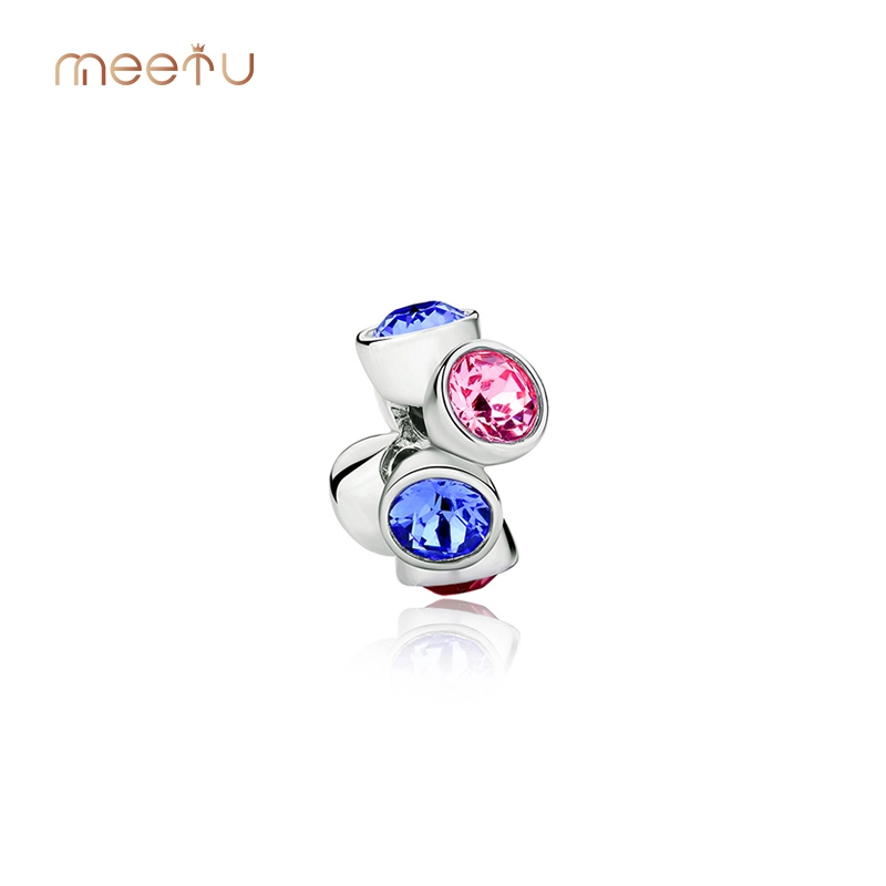 Custom Made Silver Jewellery Charm Bracelet spacers Meetu Jewelry 1