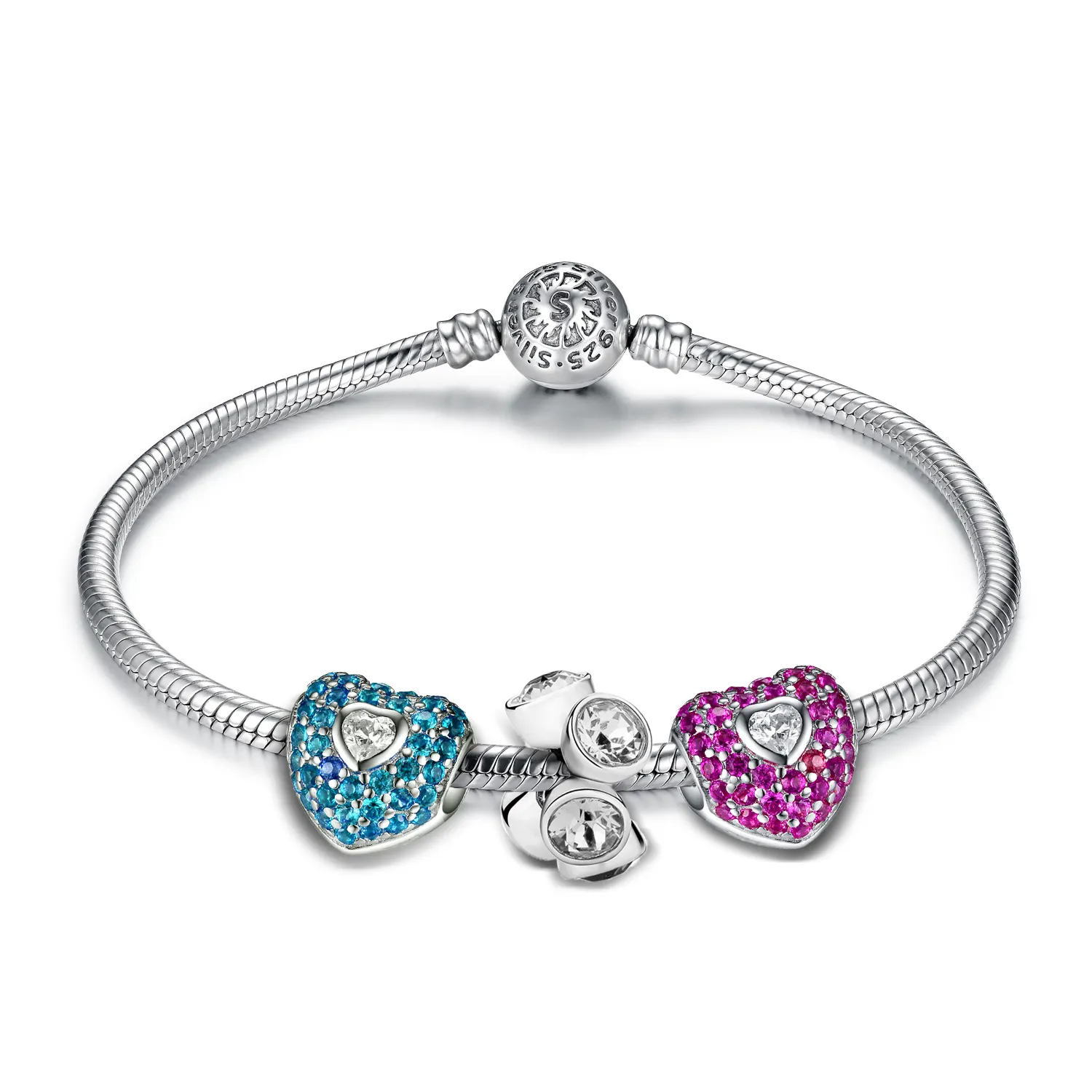 Mosanstone Bracelet YWBR0014 Guangzhou - - Meetu Jewelry 3