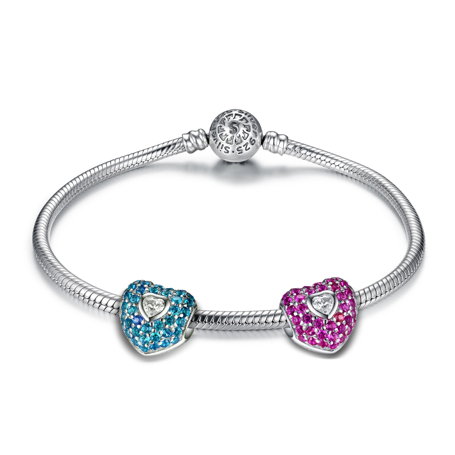 Custom Cubic Zirconia Letters for Bracelets Meetu Jewelry Meetu Jewelry 3