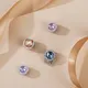 925 Silver Sterling Silver Spacer, Guangzhou, Cubic Zircon 6