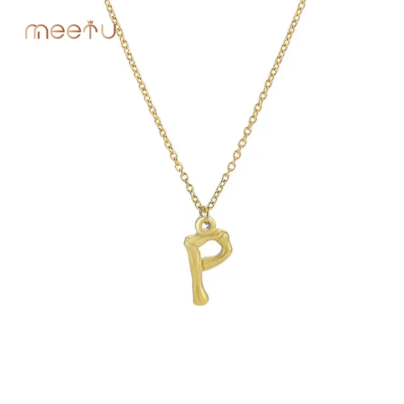 MTST0326 Guangzhou Number 9 Pendant Necklace 42+5cm Meetu Jewelry Company 3