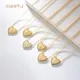 Gold Plating MTS1038-D MTS1038-D Meetu Jewelry Red Agate Ruyi Pendant Meetu Jewelry Brand 3