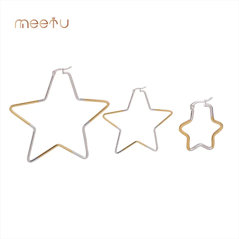 Meetu Jewelry Surgical Steel Ear Studs 3