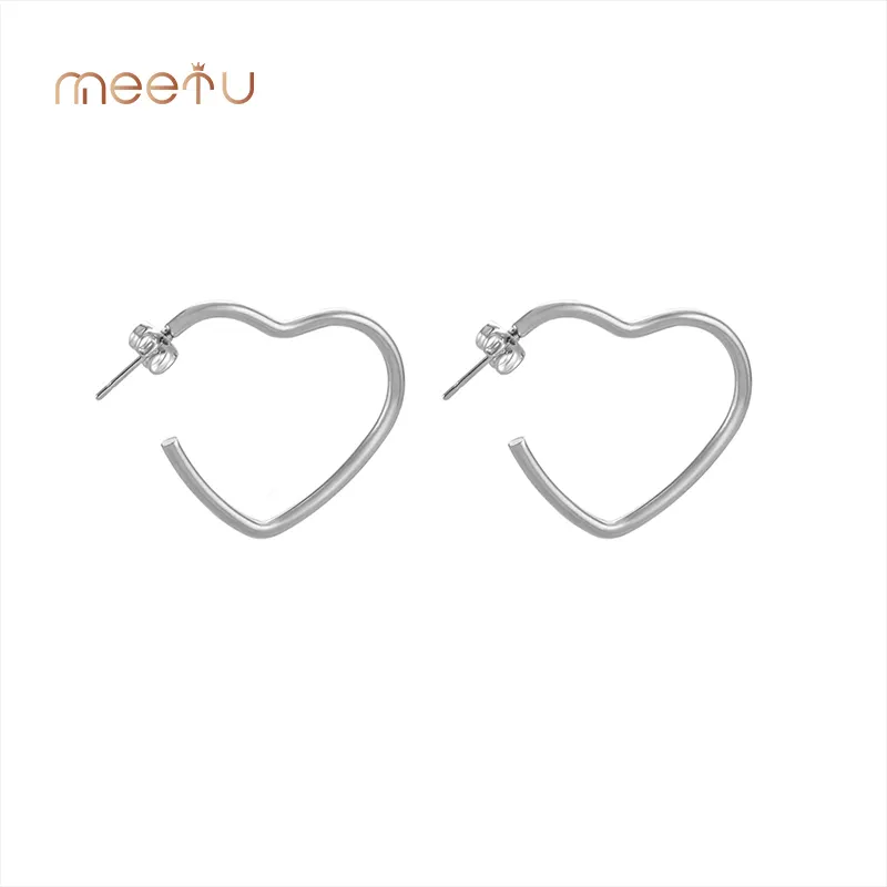 Meetu Jewelry Brand Guangzhou Meetu Jewelry Surgical Earrings 28mm 2