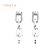 304 Stainless Steel with Gold Plated Enamel Stainless Steel Ear Piercing Meetu Jewelry Brand 2