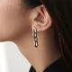 304 Stainless Steel with Gold Plated Enamel Stainless Steel Ear Piercing Meetu Jewelry Brand 5