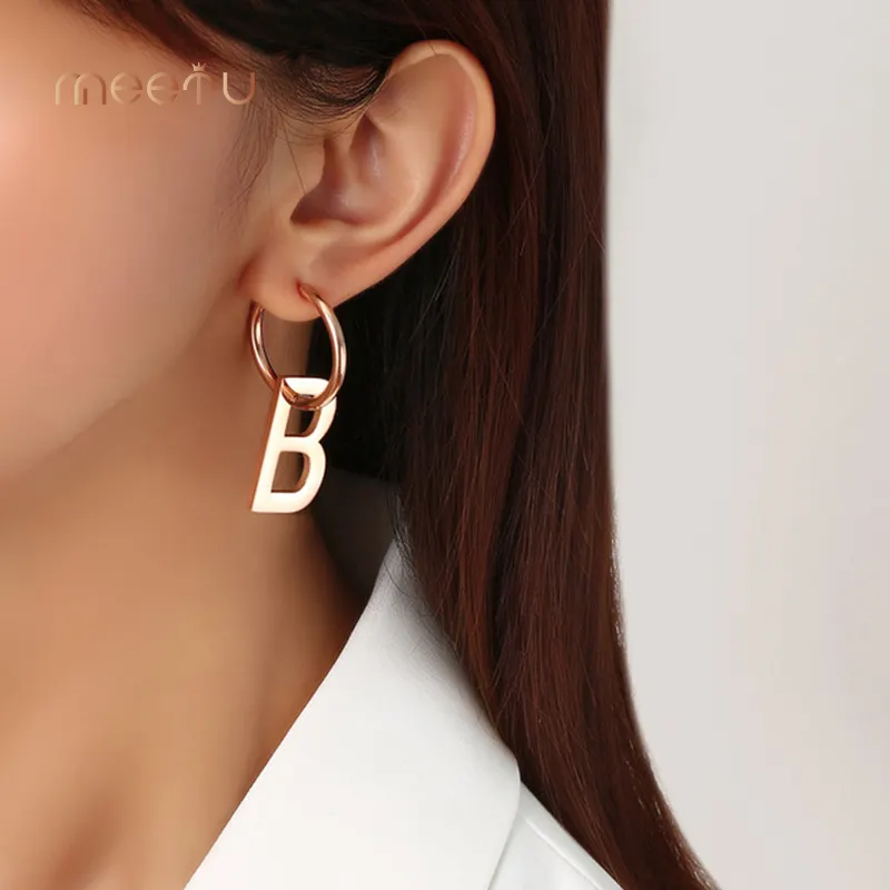 Hot Enamel Stainless Steel Earing 13g Meetu Jewelry Meetu Jewelry Brand 4