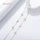 Cute Silver Bracelets Meetu Jewelry Zircon 16+4cm Meetu Jewelry Brand 3