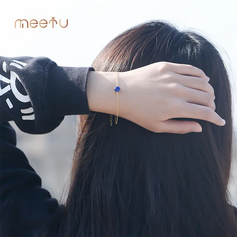 Meetu Jewelry Matching Silver Bracelets for Couples-1 3