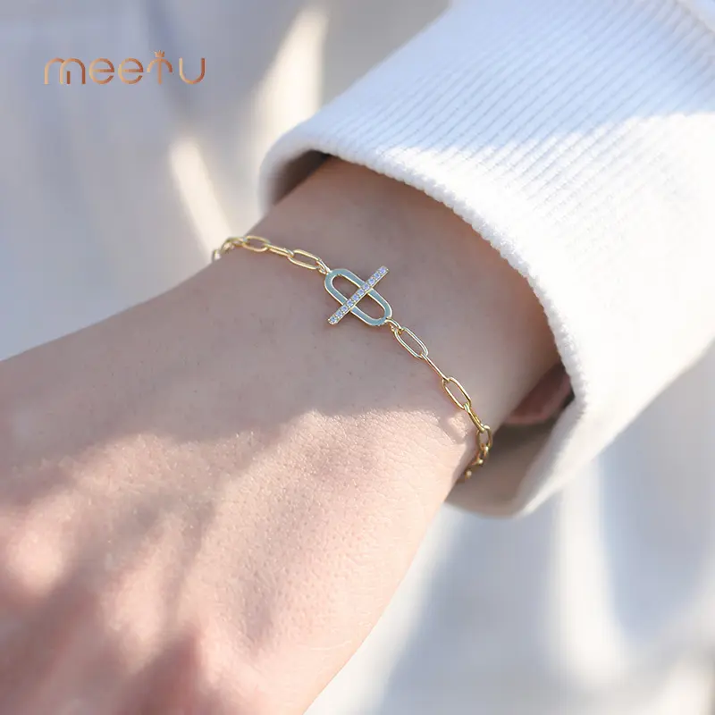 925 Silver MTS2016 1.88g Mens Sterling Silver Bracelets Meetu Jewelry 3