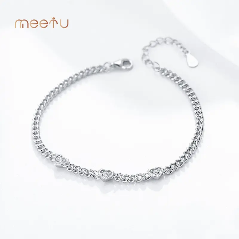 Meetu Jewelry Brand MTS2017 Sterling zilveren armbanden Groothandel damesarmbandleverancier 2