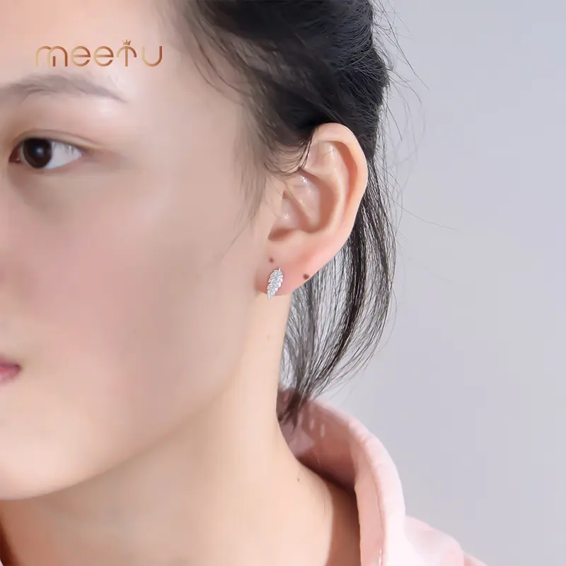Guangzhou Green and Silver Earrings Meetu Jewelry Brand Company 4