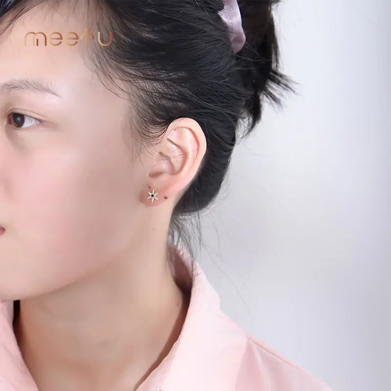 Meetu Jewelry Silver Earrings, | Meetu Jewelry 4