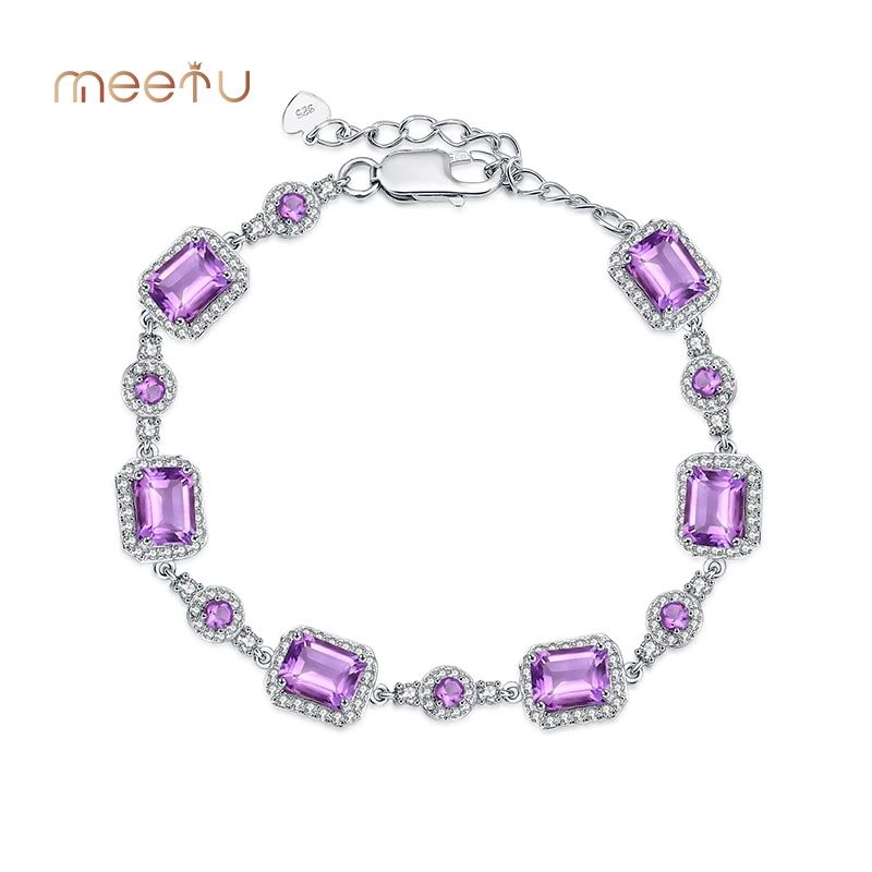 Meetu Jewelry Brand Cute Silver Bracelets Factory 4