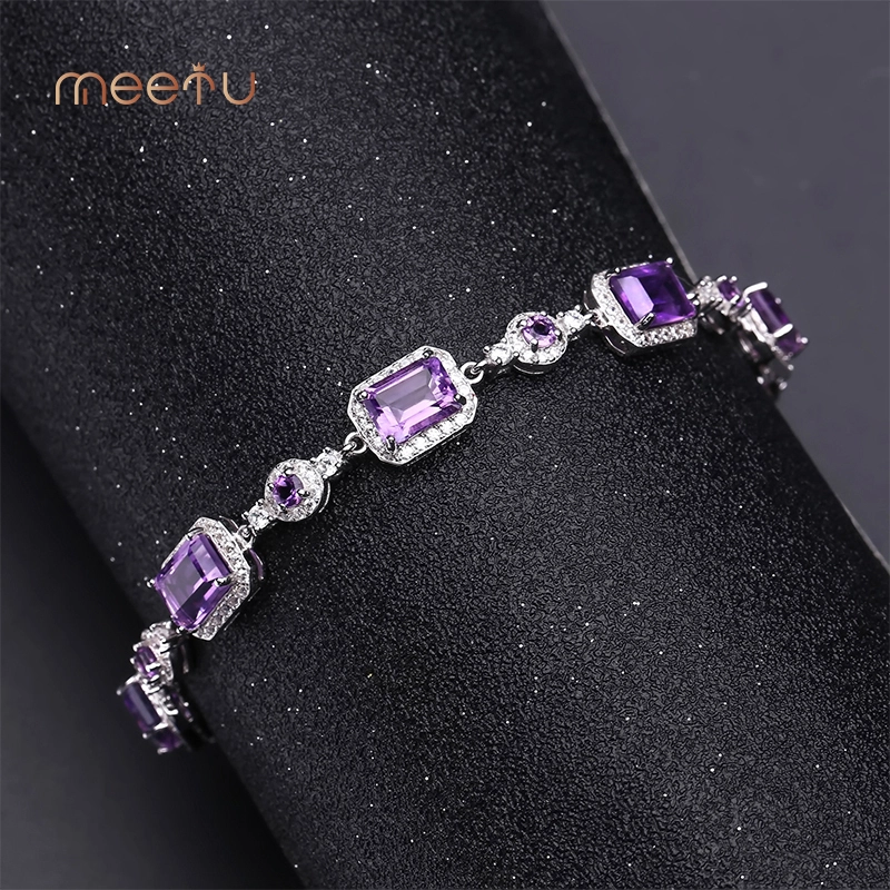Meetu Jewelry Brand Cute Silver Bracelets Factory 3