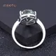Meetu Jewelry Brand Guangzhou Prong Set Silver Earrings Online Manufacture 3