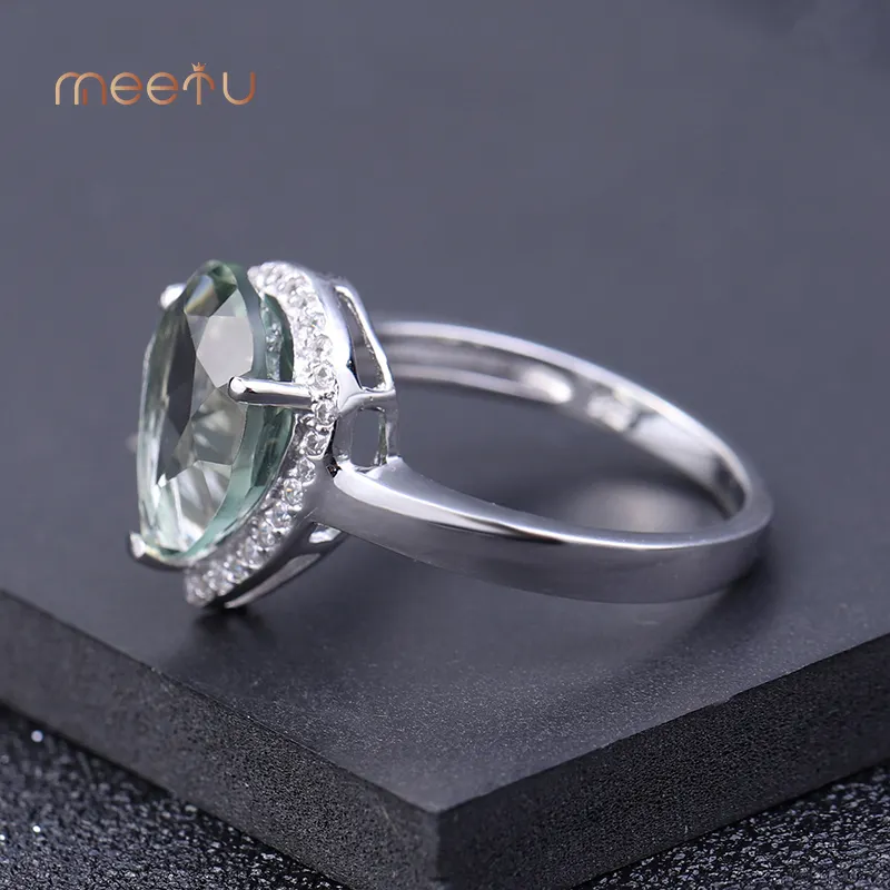 Meetu Jewelry Brand Guangzhou Prong Set Silver Earrings Online Manufacture 2