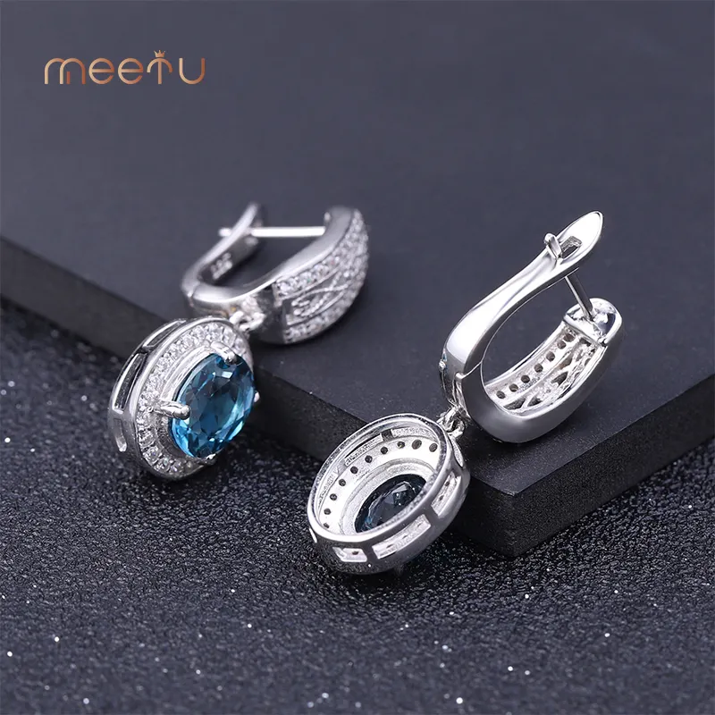 By Mutual Agreement 1.57Ct Each MTSE4145 925 Silver Meetu Jewelry Brand Wholesale Sterling Sil... 2