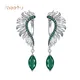 925 Sterling Silver Earrings Studs Blue Guangzhou MTSE4147 Meetu Jewelry Brand Company 5