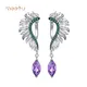 925 Sterling Silver Earrings Studs Blue Guangzhou MTSE4147 Meetu Jewelry Brand Company 4