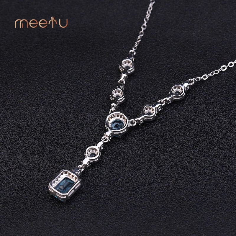 Silver Chain Earrings Meetu Jewelry 3