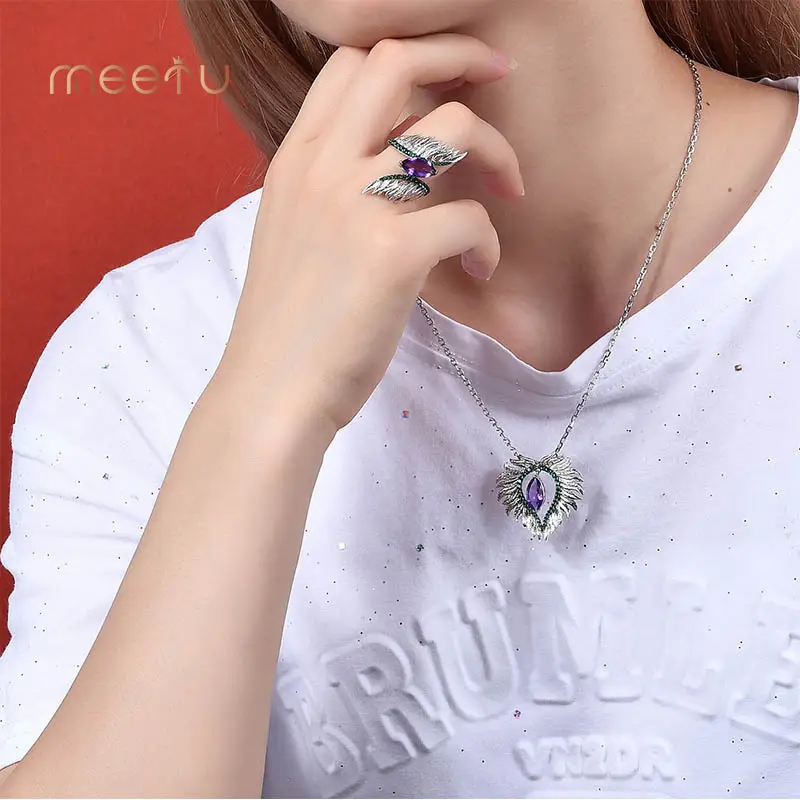 Meetu Jewelry Brand Crystal Pendant Online Factory 4