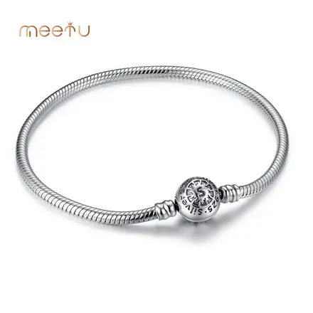 Fermacristalli Argento 925 Per Bracciali - Distanziatori Con Silicone Regolabile, 2 Pezzi - Foto 4