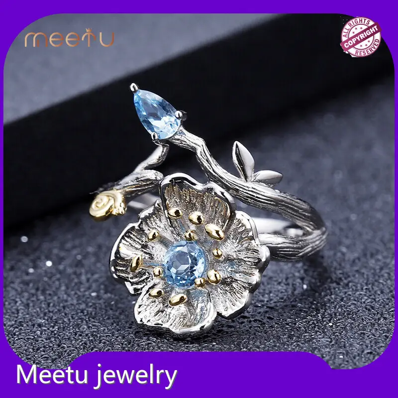 Hot 925 Sterling Silver Earrings Meetu Jewelry Brand 1