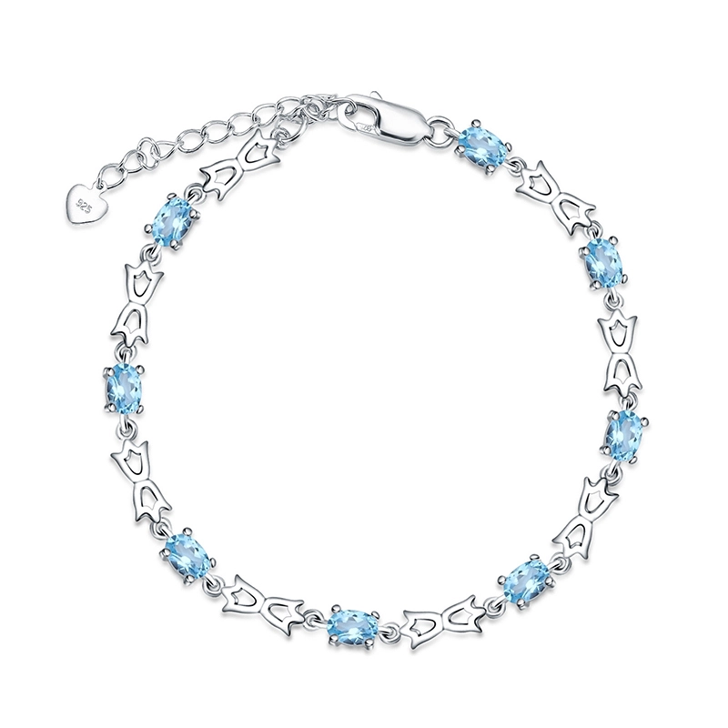Sterling Silver Bracelets for Women Guangzhou Meetu Jewelry 3