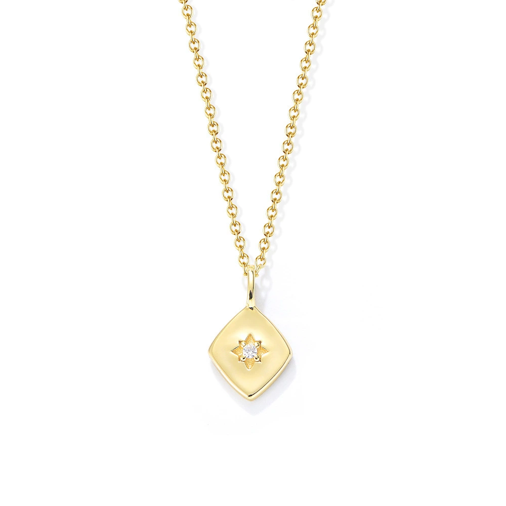 Timeless Elegance: Vintage Necklace with Sparkling Cubic Zircon 1