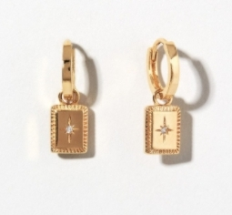 Shimmering Star Earrings: Radiate elegance and sparkle! 1