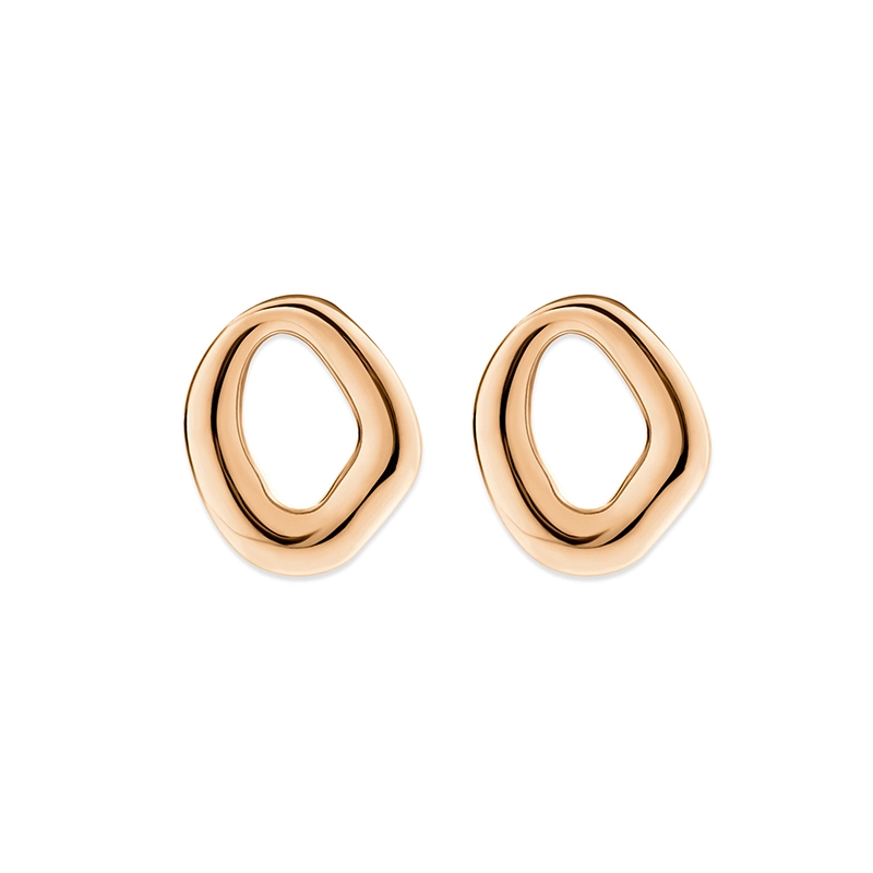 Rose Gold plated Sterling silver earrings 1