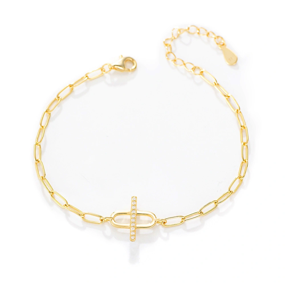 925 Silver Gold-Plated Bracelet: Luxury and Elegance Combined 1