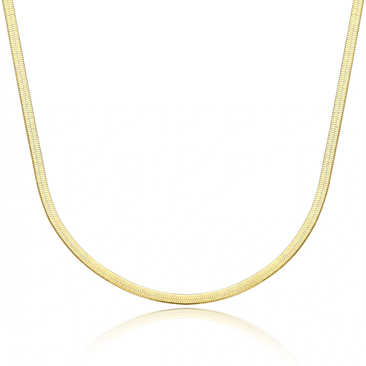 Premium Sterling Silver Snake Chain – Sleek & Stylish Necklace for Everyday Elegance 1