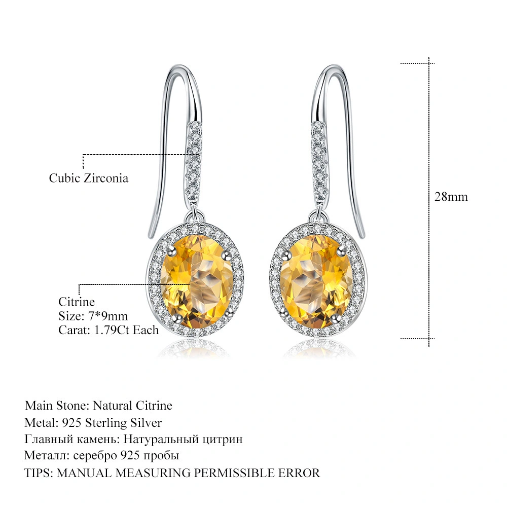 ونٹیج چارم: ريٽرو S925 چاندي جي ڪنارن سان Nutuarl Citrine Gemstone-1706607431428607 1
