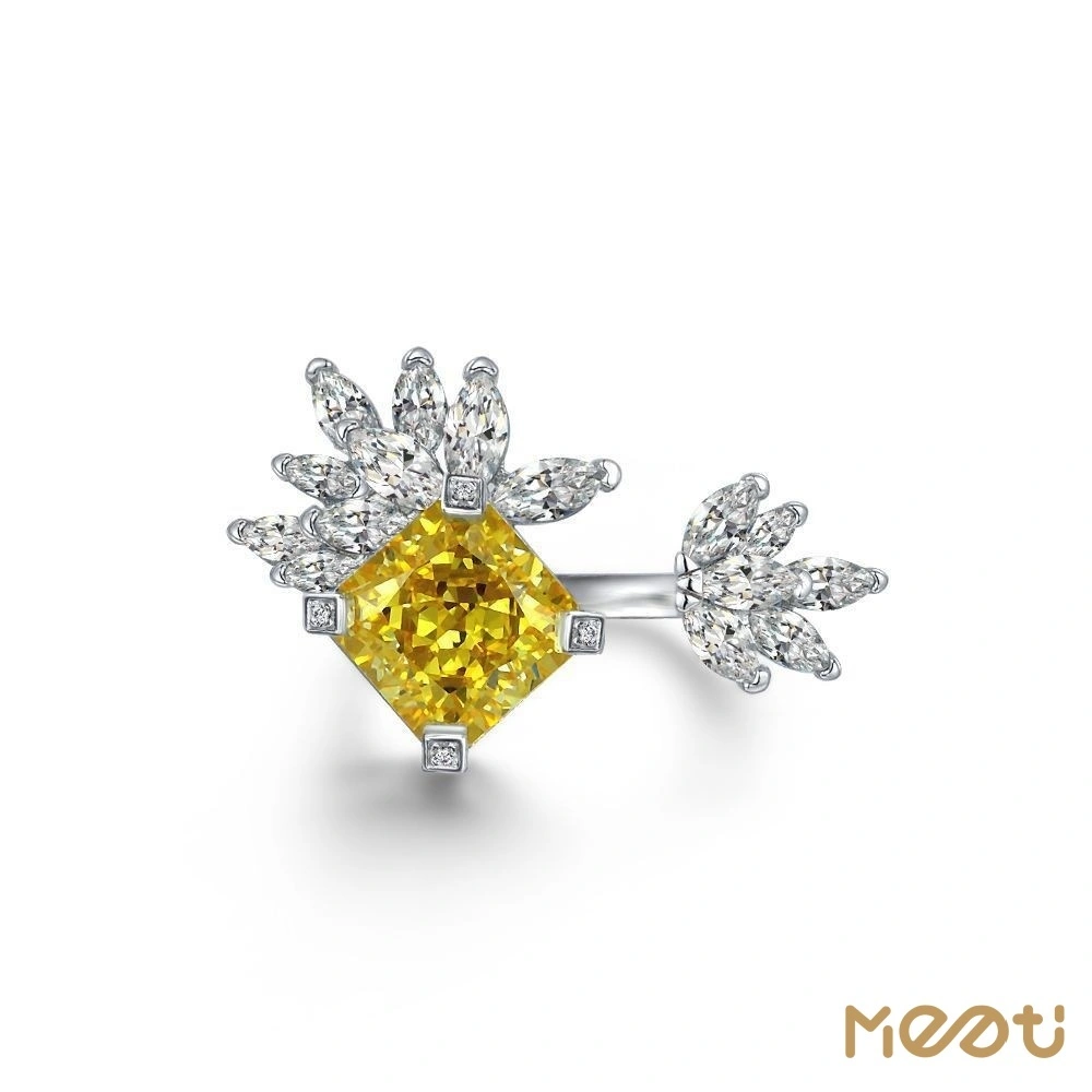 Meetu Silver Dream Engagement Ring - Elegant and Timeless Design 1