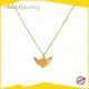 Meetu Jewelry White Crystal Pendant Necklace for 1