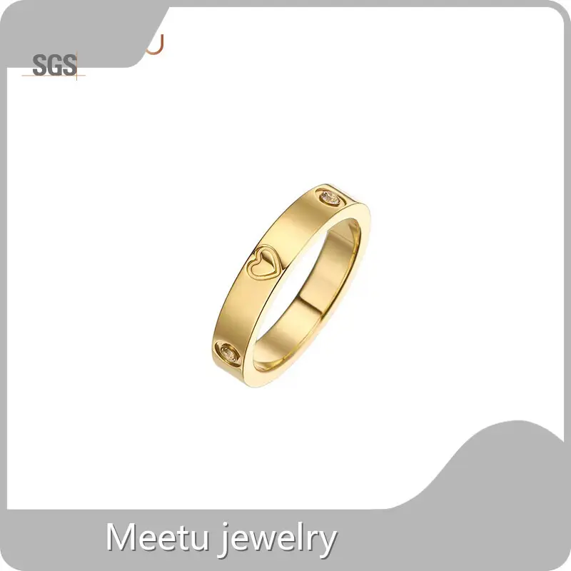 Guangzhou Simple Silver Earrings 304 Stainless Steel Meetu Jewelry Company 1