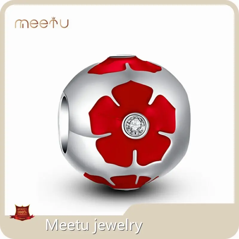 Enamel January Birthstone Pendant MTSC7090 Meetu Jewelry Company 1